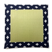 NO.899 [御前座布団 久留米絣（緑） 70cm]
