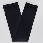 シルク95% 冷感シルクのアームカバー ロング丈 鉄黒 7134-05