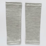 シルク95% 冷感シルクアームカバー ショート丈 銀色 7133-03