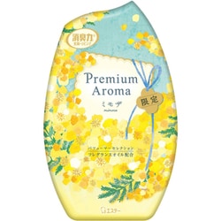 限定 お部屋の消臭力 プレミアムアロマ ミモザ 400ml [消臭剤 芳香剤 ルームフレグランス 部屋用 玄関 リビング用 置き型]