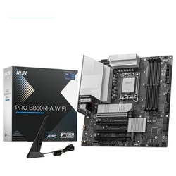 Intel B860チップセット搭載 Micro-ATX マザーボード PRO B860M-A WIFI