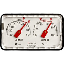 日本製 精密温湿度計 GRS104