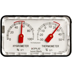日本製 精密温湿度計 楽器用 GRS104I