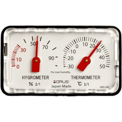 日本製 精密温湿度計 低湿度用 GRS104L
