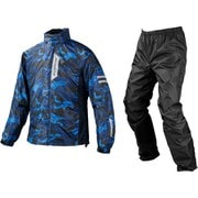 BR RAIN WEAR Blue-Camo L RK-539