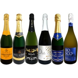 【クイーンズ伊勢丹】ヨーロッパ辛口スパークリング 6本セット（750ml×6） [スパークリングワイン]