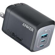 USB急速充電器 Anker Prime Wall Charger USB PD(パワーデリバリー)対応 100W USB-C×2/USB-A×1 GaN採用 A2343113