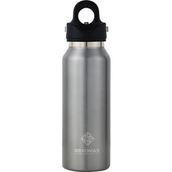 真空断熱ボトル REVOMAX 保冷・保温・炭酸対応 12oz(355ml)スリム ガンメタル DWF-12015S-JP-V3
