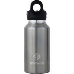 真空断熱ボトル REVOMAX 保冷・保温・炭酸対応 12oz(355ml) ガンメタル DWF-12015B-JP-V3