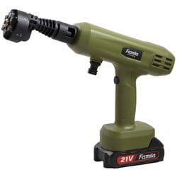 充電式コードレスハンディ高圧洗浄機 12点セット FL04356