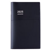 ジブン手帳Biz mini 2025 マットブラック 4月始まり ニ-JBM1D-254