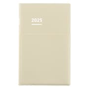 ジブン手帳Biz mini 2025 ライトベージュ 4月始まり ニ-JBM1LS-254