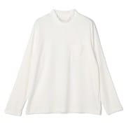 4ALWMNT1 [スーツ屋の仕立てたTシャツ モックネック 白/S]