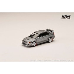 HJ642032AGM 1/64 三菱 ランサー GSR エボリューション 5 CP9A 1998 マッドフラップ付き チタニウムグレーメタリック/カスタムカラー [ダイキャストミニカー]