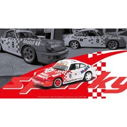 YO64012 1/64 ポルシェ 911 964 RS Mobil1 Carrera Cup 1992 #8 [ダイキャストミニカー]