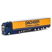 HE318143 1/87 MAN eTGX GX ローライナー セミトレーラートラック15m Dachser [コレクションミニカー]