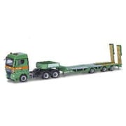 HE318273 1/87 MAN TGX GM オールラウンダーローボーイ セミトレーラートラック Max Wild [コレクションミニカー]