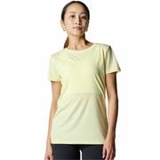 テック グラフィック ショートスリーブ Tシャツ レディース ランニングウェア シャツ Moonstone Yellow(730) LGサイズ 6001366