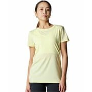テック グラフィック ショートスリーブ Tシャツ レディース ランニングウェア シャツ Moonstone Yellow(730) MDサイズ 6001366