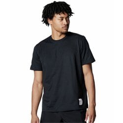 モチベート ショートスリーブ Tシャツ メンズ ランニングウェア シャツ Black（001） LGサイズ 6001520