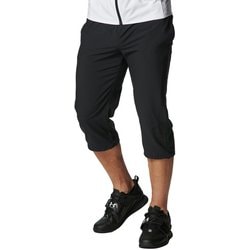 フレッシュウーブン 3/4パンツ メンズ ランニングウェア ショートパンツ Black（001） XLサイズ 6001545