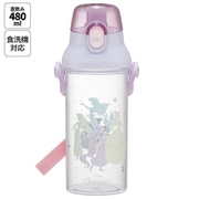 食洗機対応 プラスチッククリアボトル 480ml ディズニー プリンセスシルエット PSB5TR