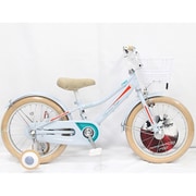 キッズバイク BMX 16 ESPOO 16インチ ワイヤーバスケット サックス 5681