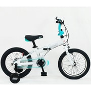 折り畳み式キッズバイク Coleman 折畳 Kids16 16インチ ~ 補助輪付き ホワイト 4975