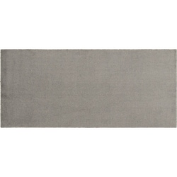 キッチンマット らくケアどこでもカーペット ロング 約縦40cm×横90cm グレー HLE-8465