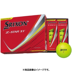 スリクソン Z-STAR XV 9 プレミアムパッションイエロー 2025年モデル [ゴルフボール 1ダース 12球入り]