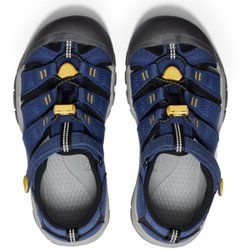 KEEN キーン　キッズサンダル ネイビー/イエロー23.5 KEEN キッズサンダル ネイビー/イエロー （完全版】キーンの