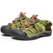 ニューポート バウンドレス キッズ サンダル Dark Olive/Scarlet Ibis US5(23.5cm) 1030191