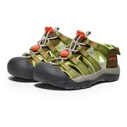 ニューポート バウンドレス キッズ サンダル Dark Olive/Scarlet Ibis US11（18cm） 1030224