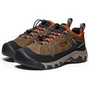 ターギー フォー ロー ウォータープルーフ キッズ トレッキングシューズ Dark Olive/Gold Flame US5(23.5cm) 1029563