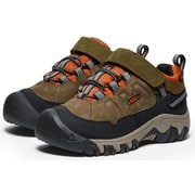 ターギー フォー ロー ウォータープルーフ キッズ トレッキングシューズ Dark Olive/Gold Flame US13(19.5cm) 1029614