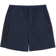 ナイロン ストレッチ メッシュ ショーツ メンズ ショートパンツ BLACK XLサイズ 1030913