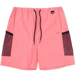 ナイロン ストレッチ メッシュ ショーツ メンズ ショートパンツ CORAL Mサイズ 1030914