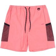 ナイロン ストレッチ メッシュ ショーツ メンズ ショートパンツ CORAL XLサイズ 1030914