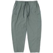 ナイロン リラックスド パンツ メンズ ロングパンツ OLIVE XLサイズ 1030918