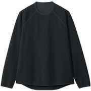 ワッフルライトロングスリーブティーシャツ ユニセックス カットソー ブラック(BK) サイズ1 GL45142