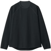 ワッフルライトロングスリーブティーシャツ ユニセックス カットソー ブラック(BK) サイズ5 GL45142
