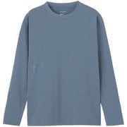 ハエ/ロングスリーブクルー ユニセックス カットソー ナイトブルー（NB） Mサイズ KSU35111