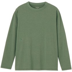 ハエ/ロングスリーブスモールロゴクルー ユニセックス カットソー ダークフォレスト（DF） Mサイズ KSU35112