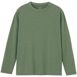 ハエ/ロングスリーブスモールロゴクルー ユニセックス カットソー ダークフォレスト（DF） Lサイズ KSU35112
