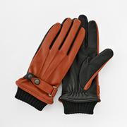 BL10017M7 MEN レザーグローブ タッチパネル対応 オレンジ