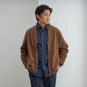 957835001 [軽く羽織れるライトボアカーディガン Mサイズ モカ]