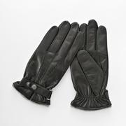 KU14101M4 MEN レザーグローブ タッチパネル対応 ブラック