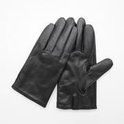 OB10247M3 MEN レザーグローブ タッチパネル対応 ブラック