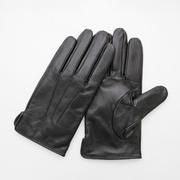 OB10248M8 MEN レザーグローブ タッチパネル対応 ブラック