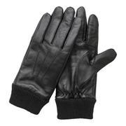 OB10249M8 MEN レザーグローブ タッチパネル対応 ブラック